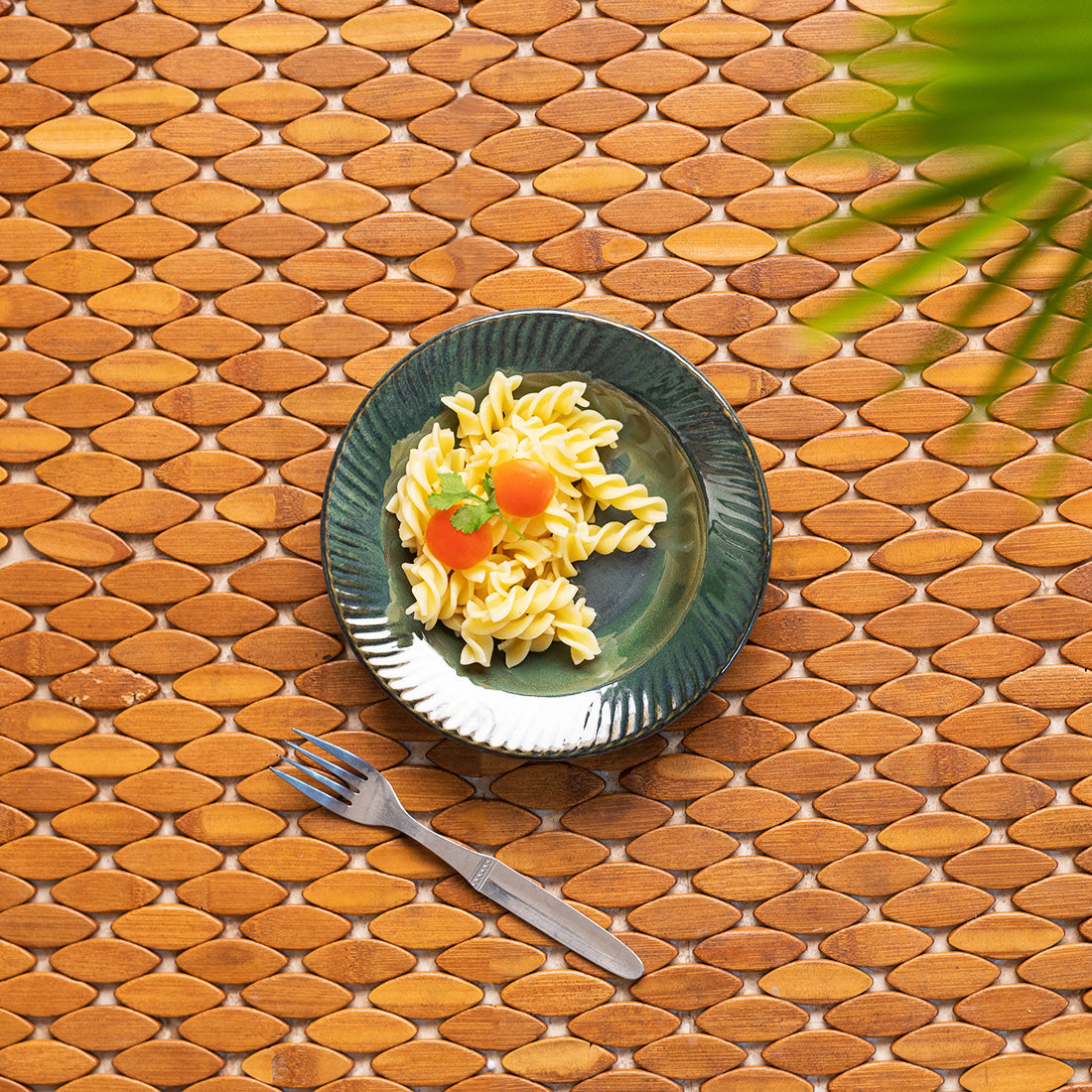 'Coral Reef' Side/Quarter Plates In Ceramic (Hand Glazed Studio Pottery, Microwave Safe)